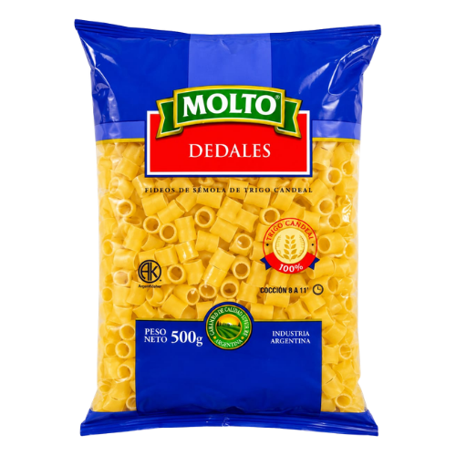 FIDEOS DEDALES MOLTO 500g
